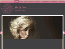 Tablet Screenshot of hair-bylaura.co.uk